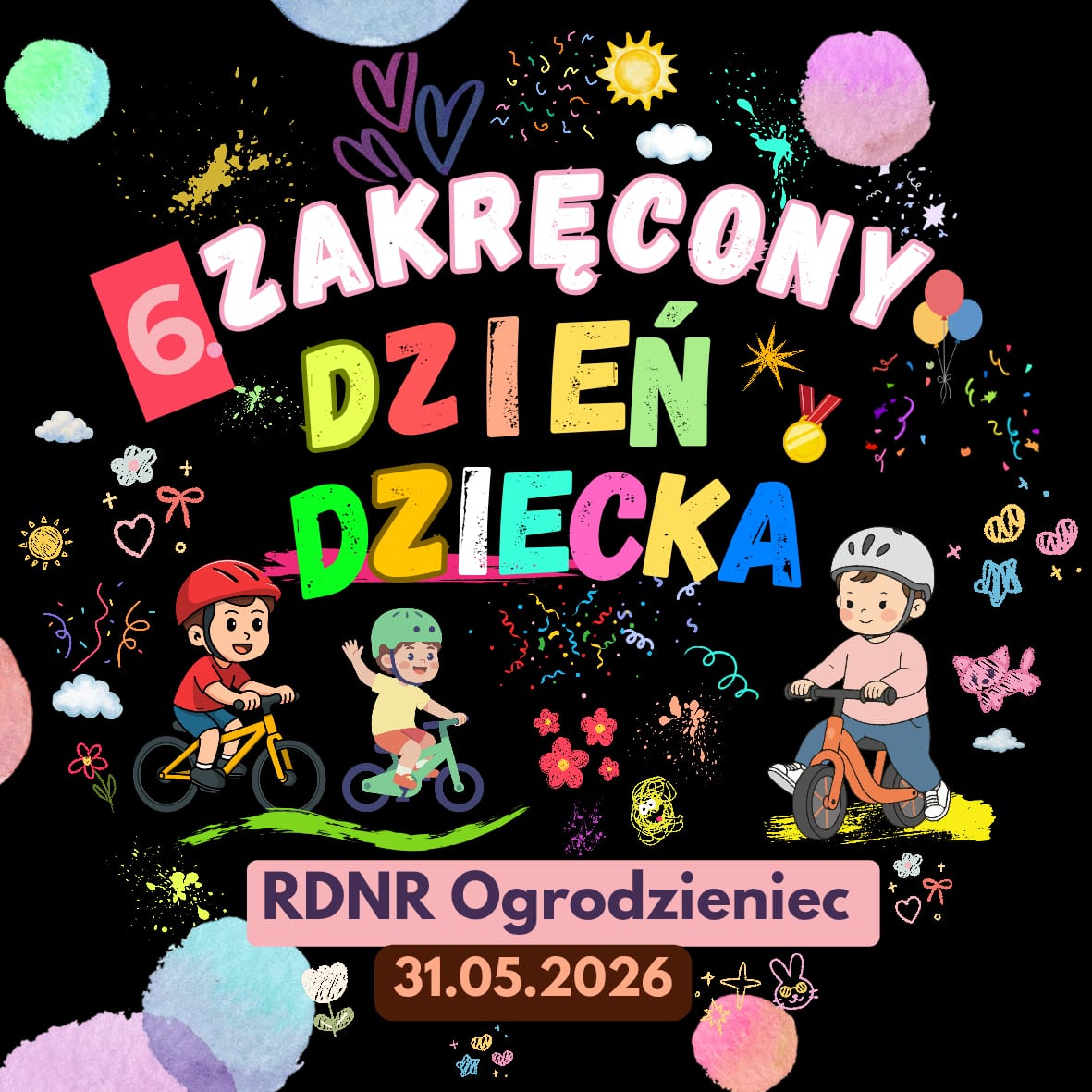VI ZAKRĘCONY DZIEŃ DZIECKA - 31 maja 2026r. - podsumowanie